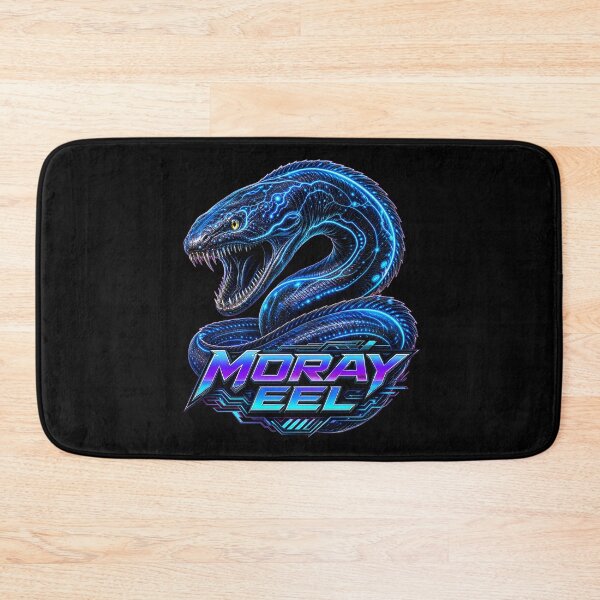 Item preview, Cyberpunk Moray Eel Neon Marine Predator T-Shirt designed and sold by Uglyandcute.