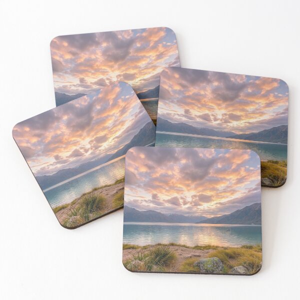 Item preview, Alpine Mountain Lake Sunset designed and sold by CTBF Studio.
