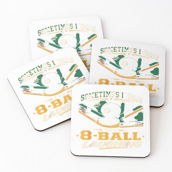 Item preview, Sometimes I Hear The 8 Ball Laughing, Funny Billiards Pool T-Shirt_93773084 designed and sold by Voila-creative.