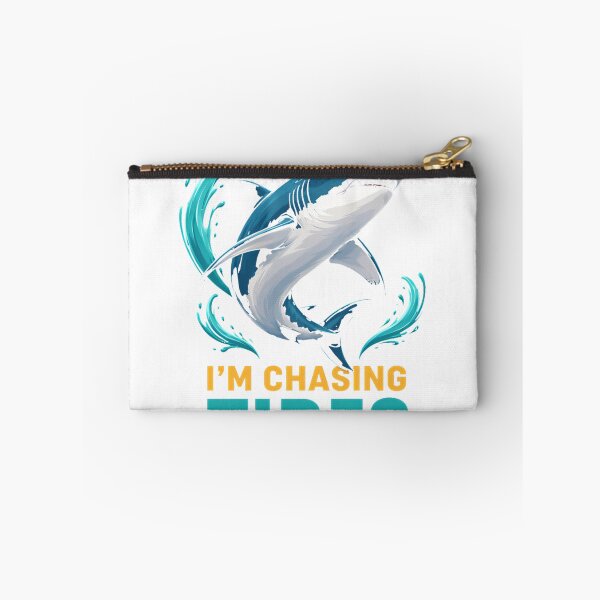Item preview, Sorry I Can’t I’m Chasing Tides Funny Shark Ocean Lover Design T-Shirt_95675488 designed and sold by DArtfulStudio.