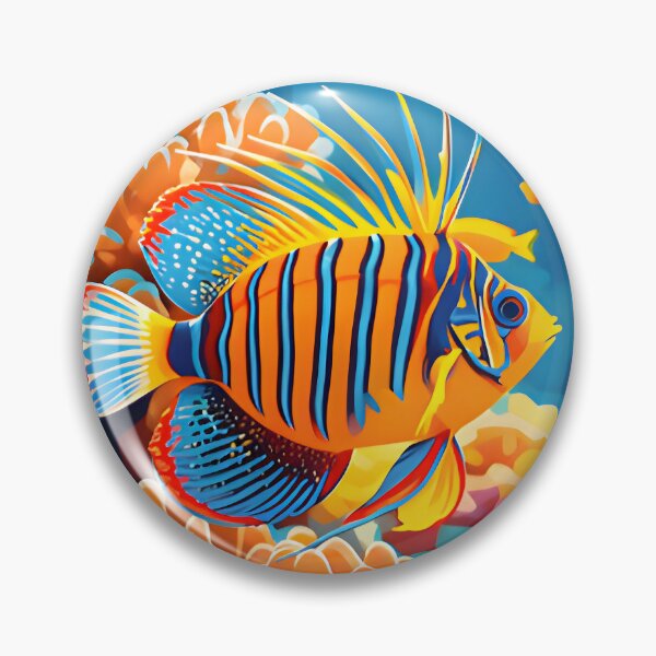 Item preview, Krabi Coral Reef Symphony – Vintage Marine Poster designed and sold by Spirit of Siam.