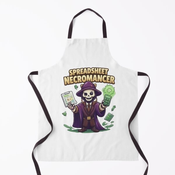 Item preview, Funny Spreadsheet Necromancer Accounting Excel Humor designed and sold by Northern Glow Art.