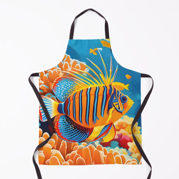 Item preview, Krabi Coral Reef Symphony – Vintage Marine Poster designed and sold by Spirit of Siam.