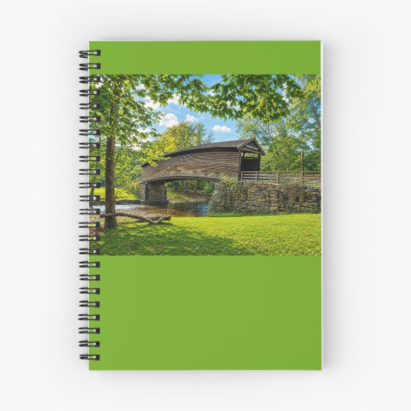 Item preview, Humpback Covered Bridge designed and sold by gotucoveredart.