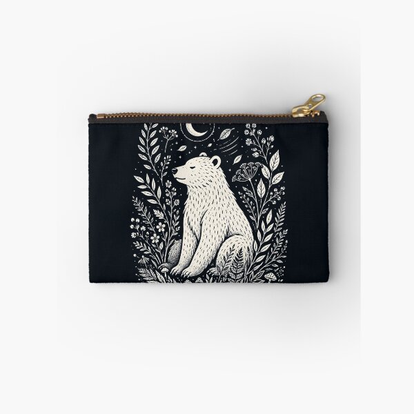 Item preview, Moonlit Bear in the Enchanted Woodland designed and sold by Victor Shadehorn.