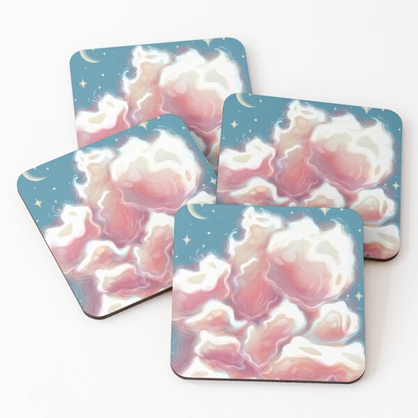 Item preview, Cotton Candy Night Sky Digital Art!☁️ designed and sold by mossy-cats.