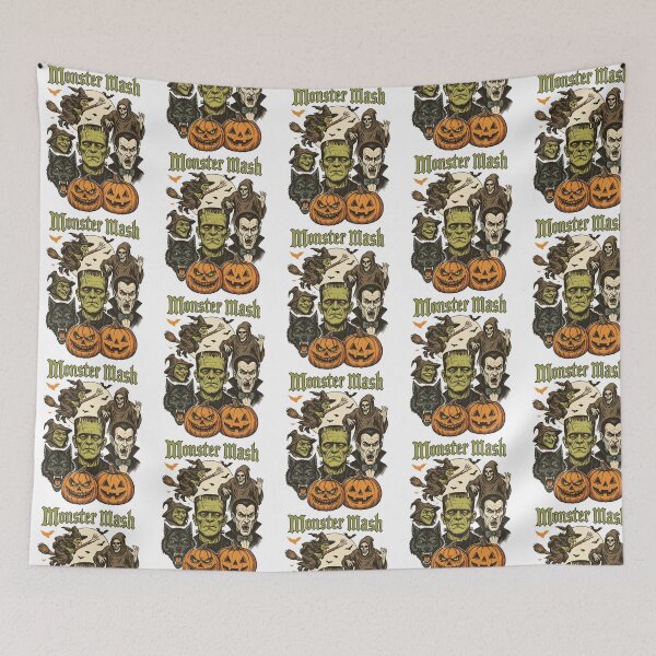 Item preview, Mash Monster Classic Universal Monsters Halloween Vintage Horror designed and sold by nojany.