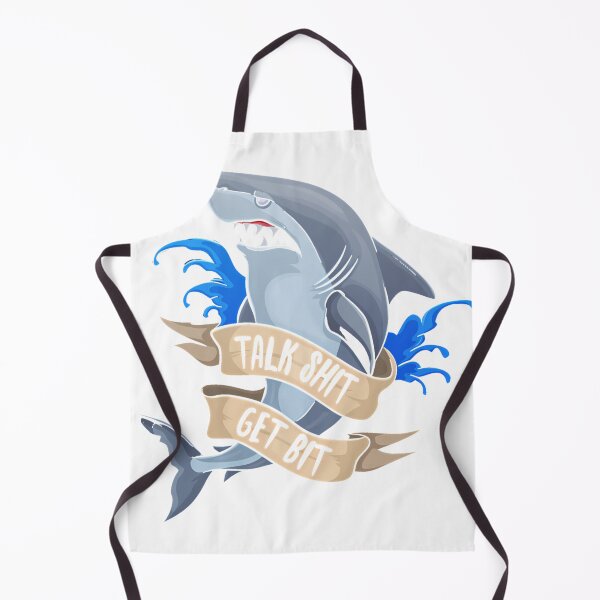 Item preview, Talk Shirt Get Bit Sassy Shark T-Shirt_5297072 designed and sold by gidget-gadget.
