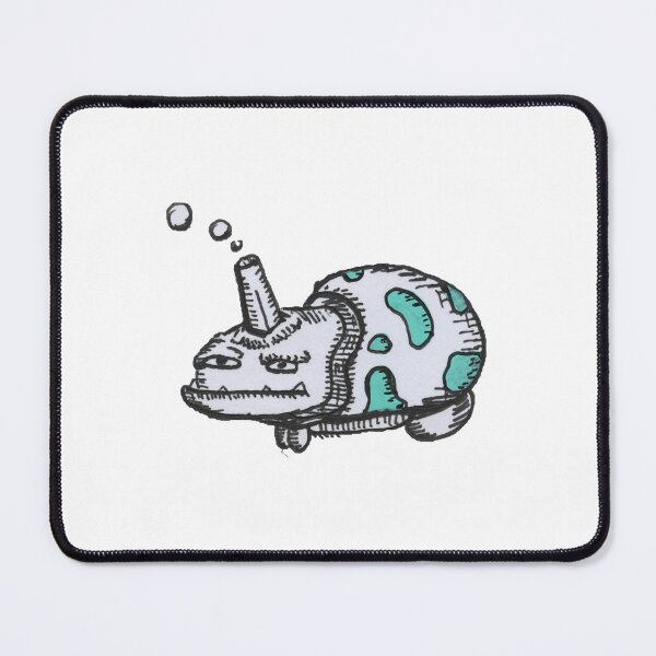 Item preview, Bubble Tank Funny Cute Monster Vehicle Cartoon Illustration designed and sold by Dumbgoblin.
