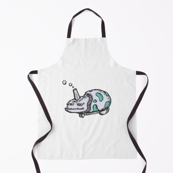 Item preview, Bubble Tank Funny Cute Monster Vehicle Cartoon Illustration designed and sold by Dumbgoblin.