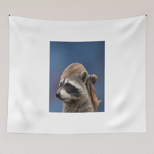 Item preview, Funny Erling Haaland raccoon Soccer Sticker designed and sold by oganespegenh.