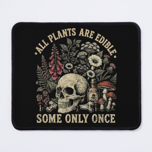Item preview, All Plants are Edible Some Only Once Funny Men Women designed and sold by watanabeee.