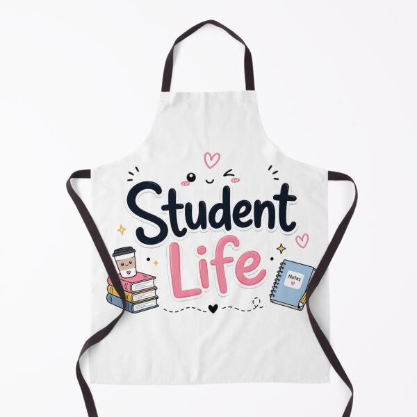 Item preview, Cute Student Life Kawaii Study Quote Sticker | Aesthetic School Motivation | Books & Coffee Cartoon Design designed and sold by Sanika arts .