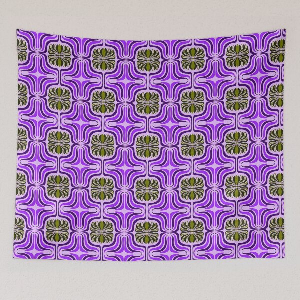 Item preview, Purple Groovy Palm Burst designed and sold by CO10store.