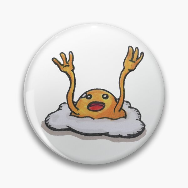 Item preview, Happy Egg Cute Kawaii Fried Egg Breakfast Illustration designed and sold by Dumbgoblin.
