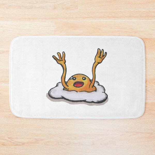 Item preview, Happy Egg Cute Kawaii Fried Egg Breakfast Illustration designed and sold by Dumbgoblin.