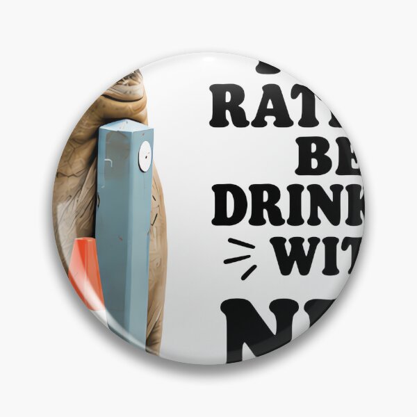 Item preview, I'd Rather Be Drinking With Neil designed and sold by Canvas Larrikins.