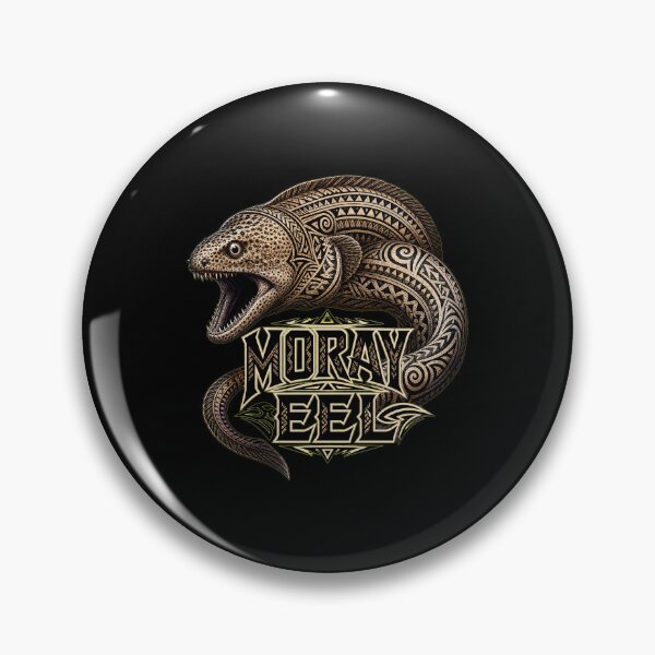 Item preview, Tribal Moray Eel Polynesian Marine Tattoo Design designed and sold by Uglyandcute.