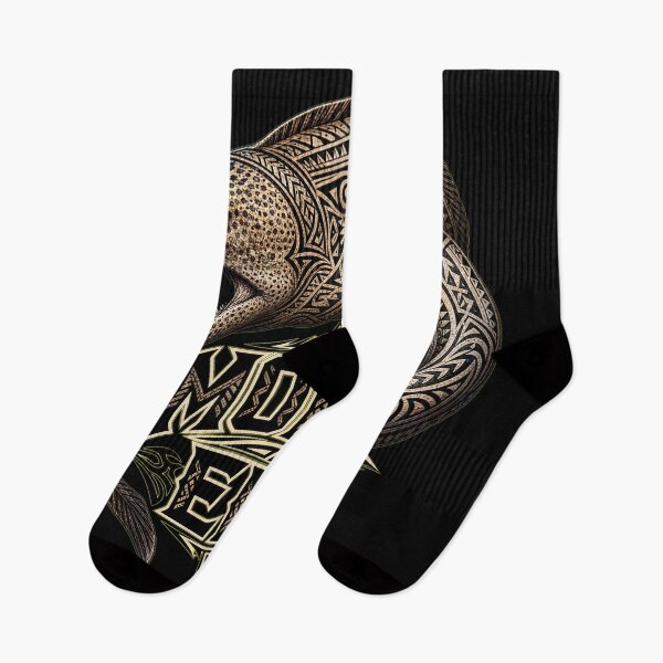 Item preview, Tribal Moray Eel Polynesian Marine Tattoo Design designed and sold by Uglyandcute.