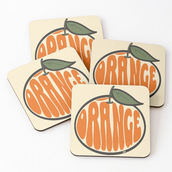 Item preview, Orange Retro Orange designed and sold by Retro Callback.