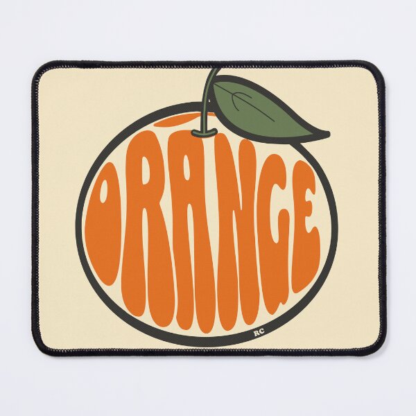 Item preview, Orange Retro Orange designed and sold by Retro Callback.