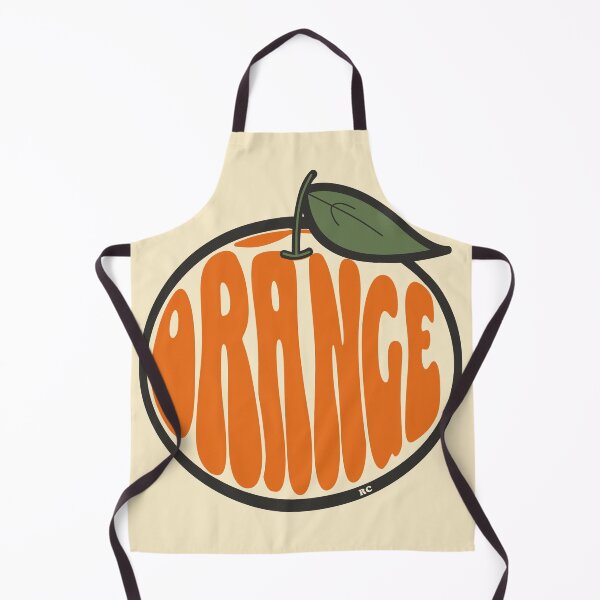 Item preview, Orange Retro Orange designed and sold by Retro Callback.