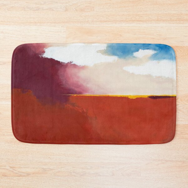Item preview, Red Horizon Abstract Landscape designed and sold by Moodzu.