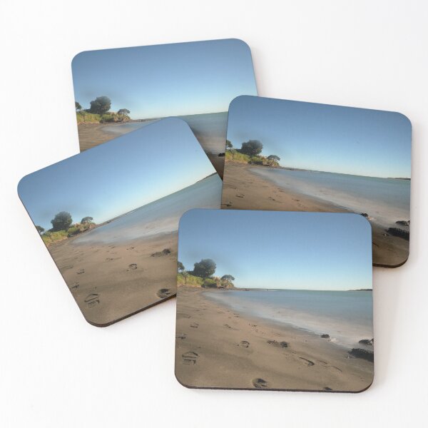 Item preview, Foot steps on a beach designed and sold by aligata1970.