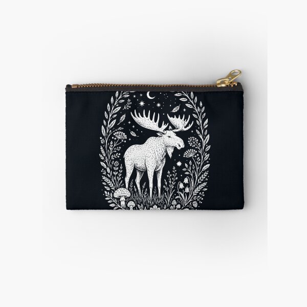 Item preview, Moonlit Moose in the Enchanted Forest designed and sold by Victor Shadehorn.