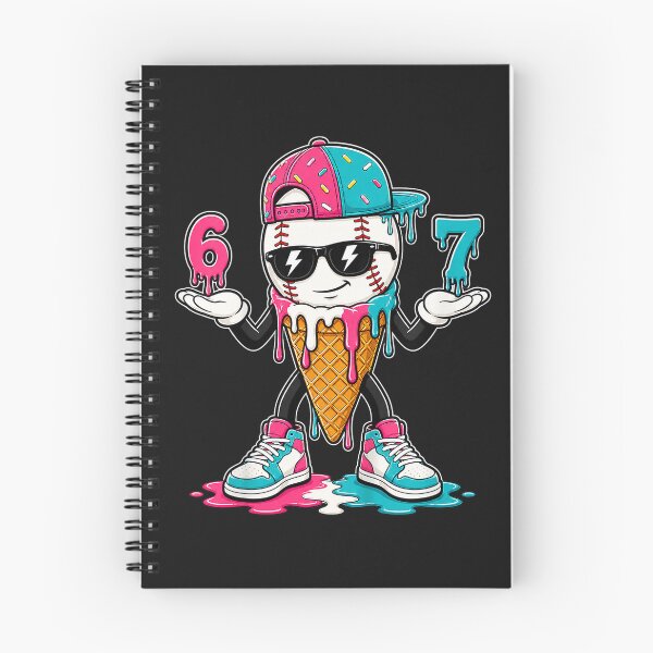 Item preview, Baseball Drip 67 Boys 6 7 Baseball Ice Cream Drip Kids Boys designed and sold by FrankIsabel.
