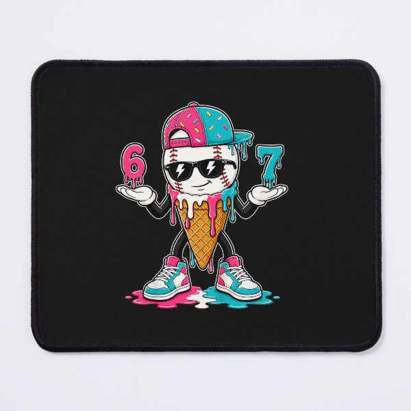 Item preview, Baseball Drip 67 Boys 6 7 Baseball Ice Cream Drip Kids Boys designed and sold by FrankIsabel.