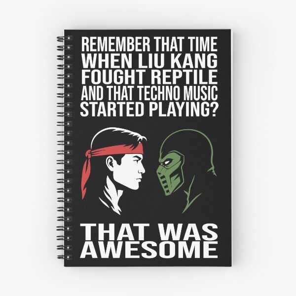 Item preview, Remember When? Mortal Kombat Liu Kang vs Reptile  designed and sold by TobinHood.