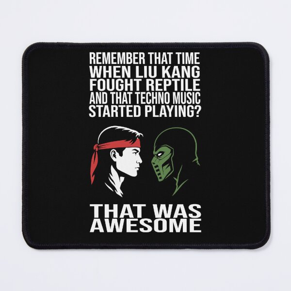 Item preview, Remember When? Mortal Kombat Liu Kang vs Reptile designed and sold by TobinHood.