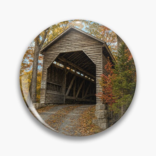Item preview, Biedler Farm Covered Bridge designed and sold by gotucoveredart.
