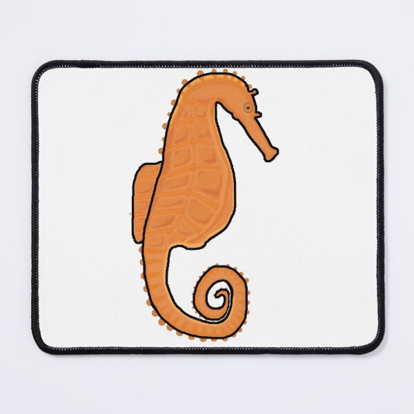 Item preview, Seahorse orange design designed and sold by tigerlilyz.