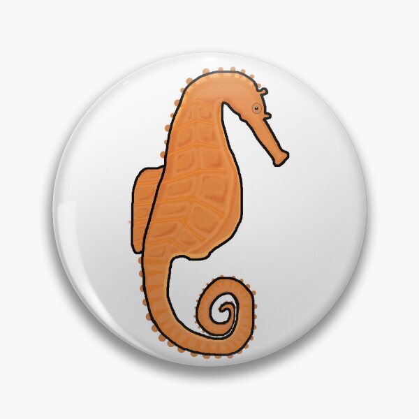 Item preview, Seahorse orange design designed and sold by tigerlilyz.