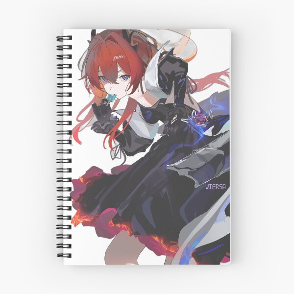 Item preview, Laevatein Eating Popsicle Arknights designed and sold by KomiArts.