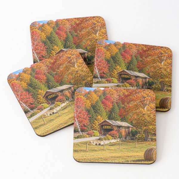 Item preview, McDonald's Mill Covered Bridge designed and sold by gotucoveredart.