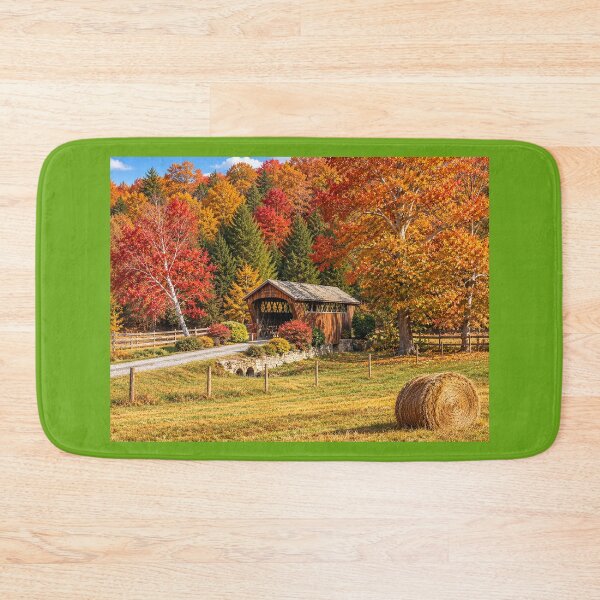 Item preview, McDonald's Mill Covered Bridge designed and sold by gotucoveredart.