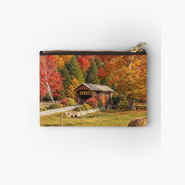 Item preview, McDonald's Mill Covered Bridge designed and sold by gotucoveredart.