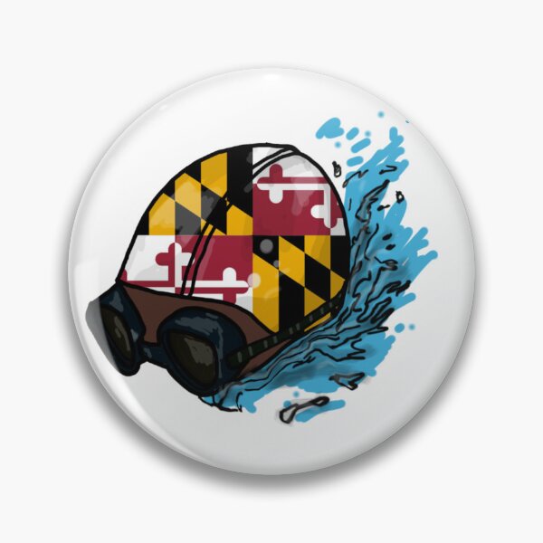 Item preview, Maryland Flag Swimmer designed and sold by QueensKinShoppe.