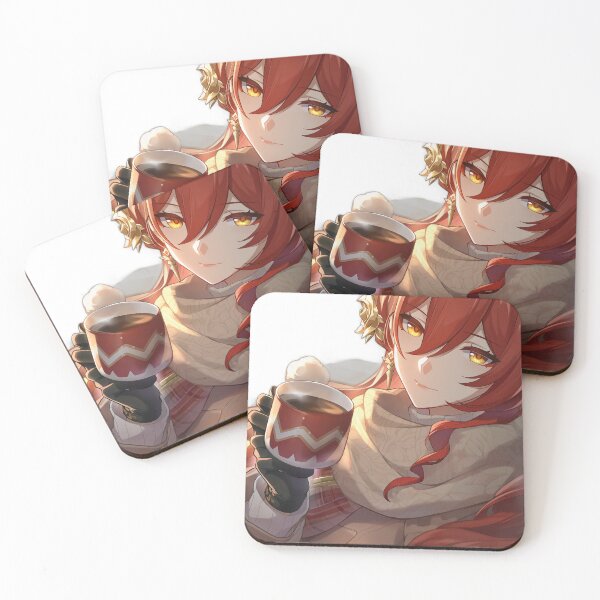 Item preview, Himeko Holding Coffee Cup Honkai Star Rail designed and sold by KomiArts.