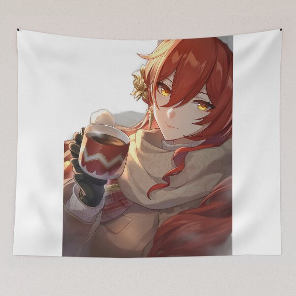 Item preview, Himeko Holding Coffee Cup Honkai Star Rail designed and sold by KomiArts.