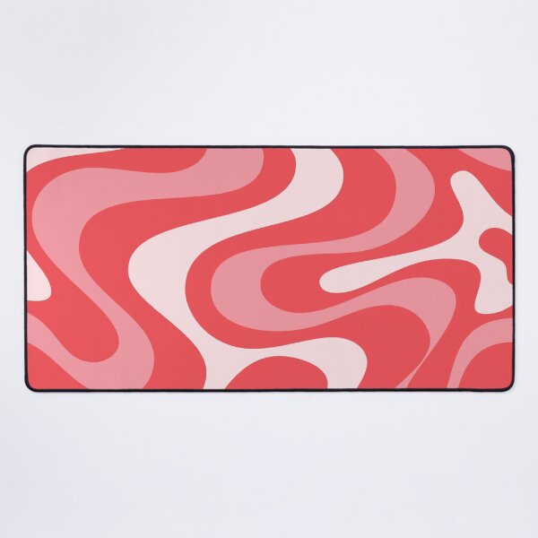 Item preview, Liquid Swirl Retro Abstract in pinks  tones, Light Blush, Cream, and White designed and sold by Differenceee.