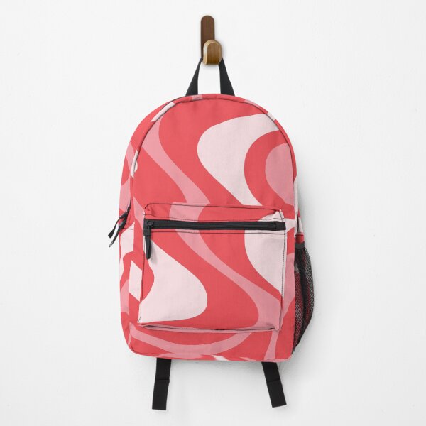 Item preview, Liquid Swirl Retro Abstract in pinks tones, Light Blush, Cream, and White designed and sold by Differenceee.