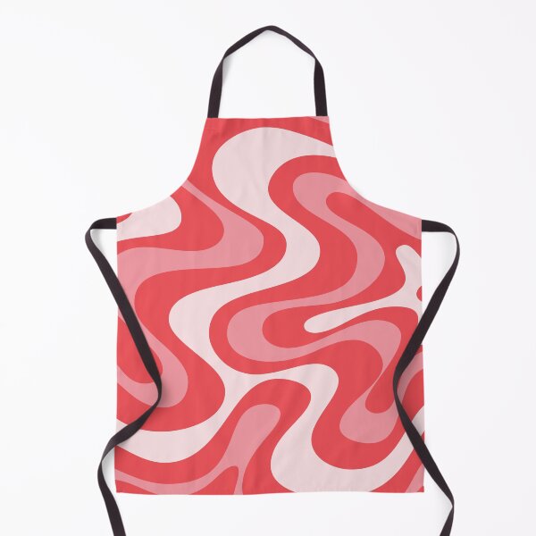 Item preview, Liquid Swirl Retro Abstract in pinks tones, Light Blush, Cream, and White designed and sold by Differenceee.