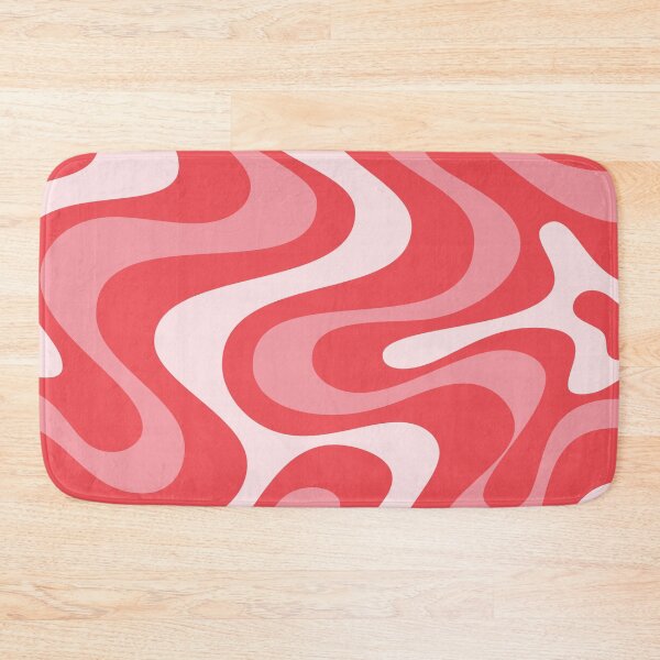 Item preview, Liquid Swirl Retro Abstract in pinks  tones, Light Blush, Cream, and White designed and sold by Differenceee.
