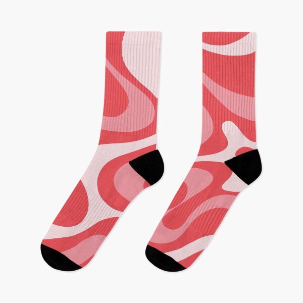 Item preview, Liquid Swirl Retro Abstract in pinks  tones, Light Blush, Cream, and White designed and sold by Differenceee.