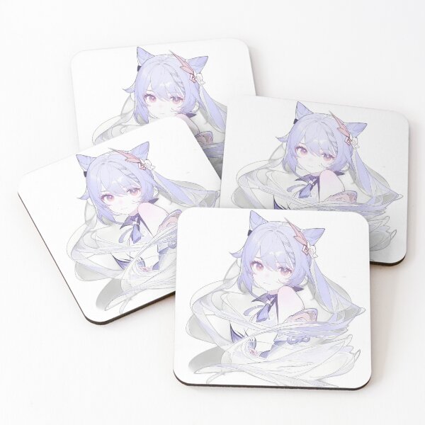 Item preview, Keqing Cat Ear Hairstyle Genshin Impact designed and sold by KomiArts.