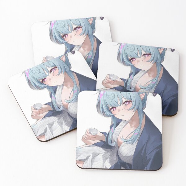 Item preview, Yumemizuki Mizuki Holding Sake Cup Genshin Impact designed and sold by KomiArts.